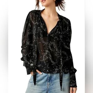 Free People Stars Align Top -Sz Large